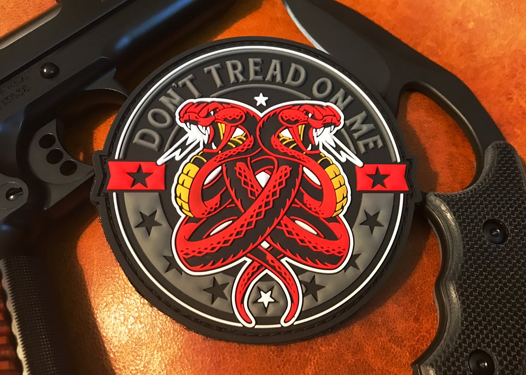 Don’t Tread On Me 3D Patch