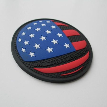 Urban Operator U.S. Flag Patch – Round, 3D