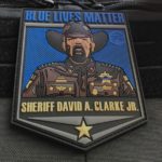 Sheriff David A. Clarke Blue Lives Matter Patch, GEN II