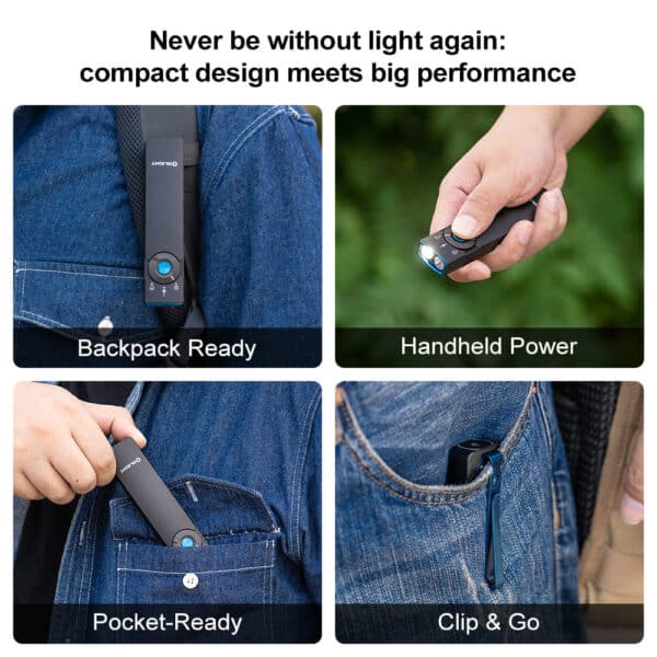 O-Light Arkfeld Pro Flat Flashlight LED Light UV and Laser - Image 4